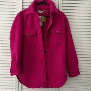 Evereve Fuchsia Utility Jacket